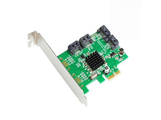 FOR 88SE9215 4 Ports SATA 6G PCI Express Controller Card PCI-e to SATA III 3.0 c
