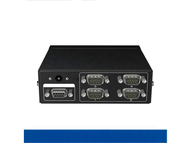 FOR RS232 splitter 4 Port DB9 Serial Splitter 1 in 4 out Support Bidirectional Transmission Serial adapter MT-RS104