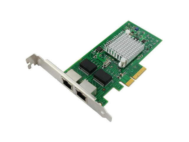 FOR WY5709-T2 DUAL Port 1000Mbps Ethernet PCI-E X4 NIC Card Chipset for BCM5709C