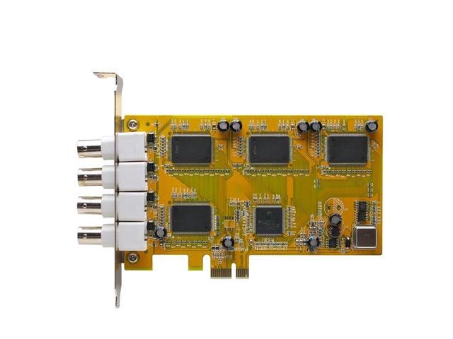 FOR 4 Channel av/s Video Capture BNC 4 Port VC4000E Image ing Capture Card 4 Port PI7C9X+SAA7134HL Chip 1394 1440*900