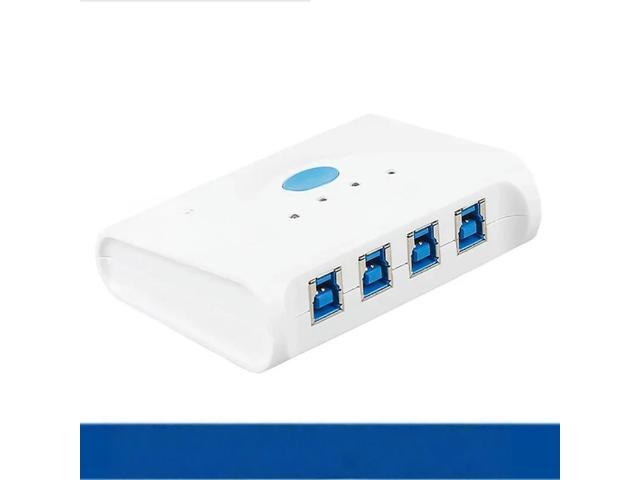 FOR high speed USB3.0 sharing switch type-B 4 port usb3.0 hub printer sharing switch Four in and one out MT-SW341