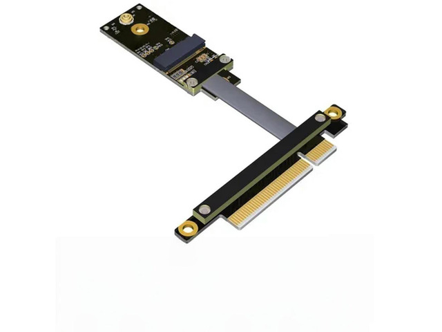FOR PCIe x8 to M.2 A. E. key WiFi extension cable PCI-E 8X to m.2 lan card PCIE3