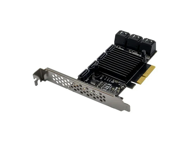 FOR PCI-E X4 to sata3.0 card ASM1166 chipset Pcie To Sata 3 Expansion Card 10 Po