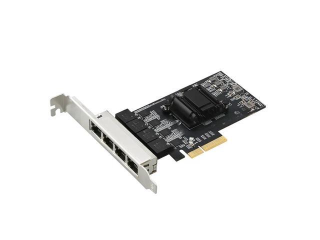 FOR PCIe Network 4 port 2.5G Card 10/100/1000M/2.5G RJ45 /RT8125B PCI-E LAN GIBABIT Ethernet Network Adapter Card