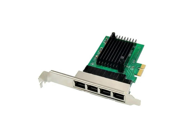 FOR PCIe to Quad port RJ45 Ethernet NIC network card PCI-E to 4 port RJ45 1000M Ethernet network card RTL8111F