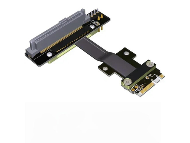 FOR U.2 nvme ssd to m.2 U2 to M2 key a. e. SFF-8639 wifi pcie extension cable for motherboard PCIe3.0x1 gen3 8G/bps
