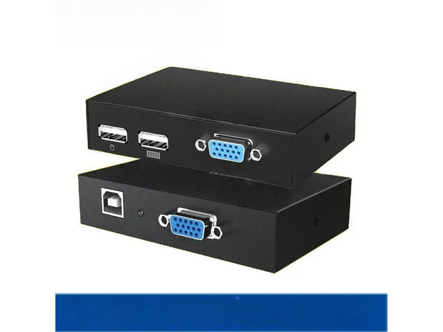 FOR MT-Viki KVM Extension 100M Keyboard Video Mouse Repeater Adapter VGA USB Extender via UTP CAT RJ45 LAN cable MT-100UK-U