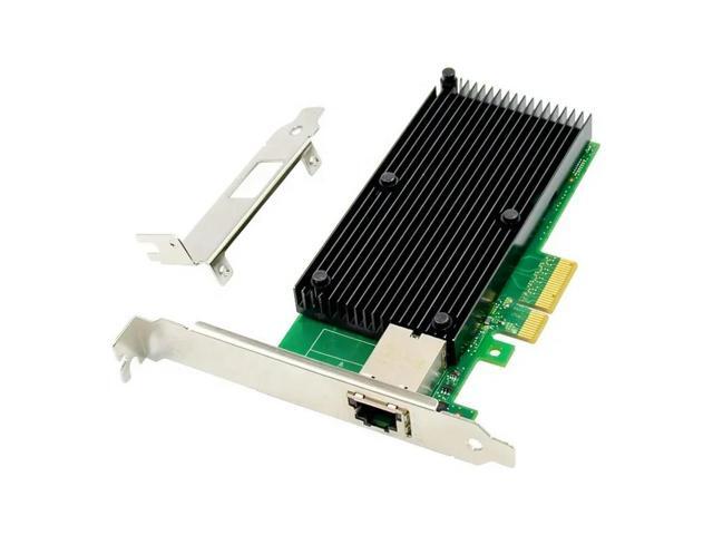 FOR PCIe X4 to Single Port 10GbE RJ45 Server NIC Network Card PCIe 10 Ethernet server PCI-E card X550 Chipset 10G LAN 10000m