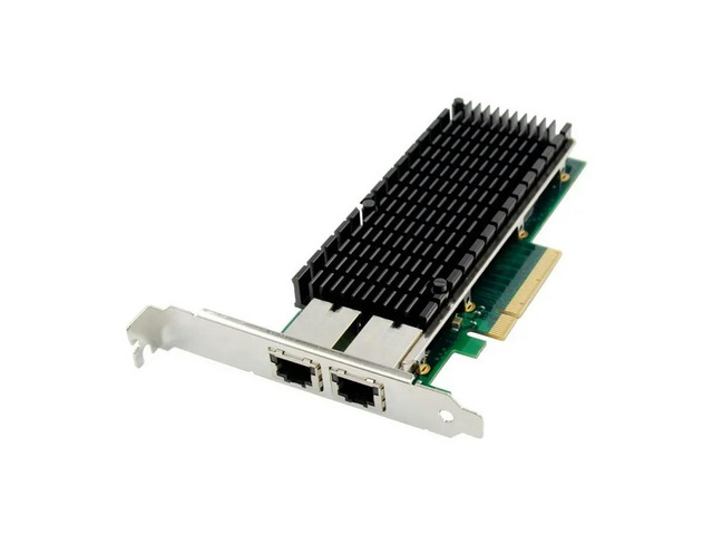 FOR PCIe X8 to Dual port 10GbE RJ45 Server NIC Network Card PCIE 10 Ethernet server card X540 10000M PCI Express 8X LAN 10G
