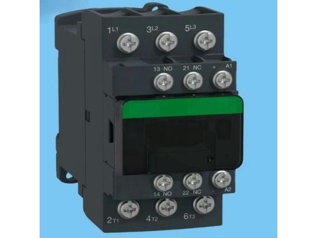 FOR 1PCS LC1D386BL Tripole Contactor 38A 24VDC Low Power Ring Terminal