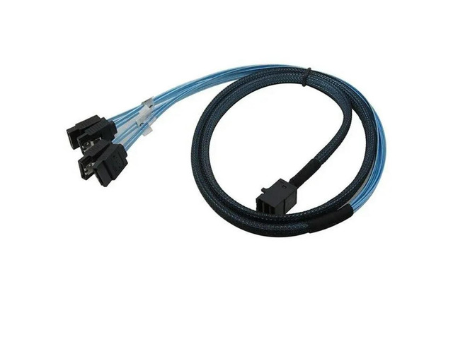 FOR 1pcs SFF-8643 to 4 SATA SAS line, 3.0 12G 8643 to 4 sata 1m