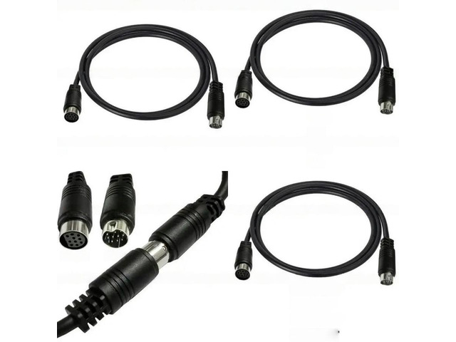 FOR 3/1.5/1/0.5m S-video Cable Male to Female 10 Mini DIN Computer Connector