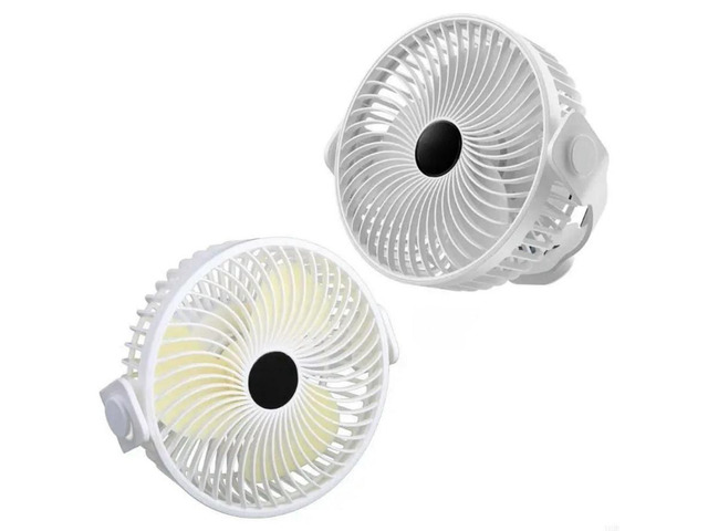 FOR Multi-functional 3-Speed Hanging Fan 1200 Small 7.3inch Ceiling Fan USB Charging Camping Fan for Valentine's Day