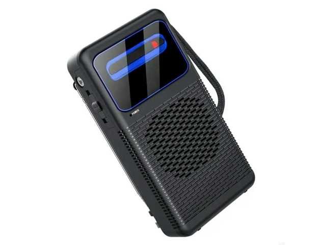 FOR FM SW Portable Radio Operated Tuning Loudspeaker LCD