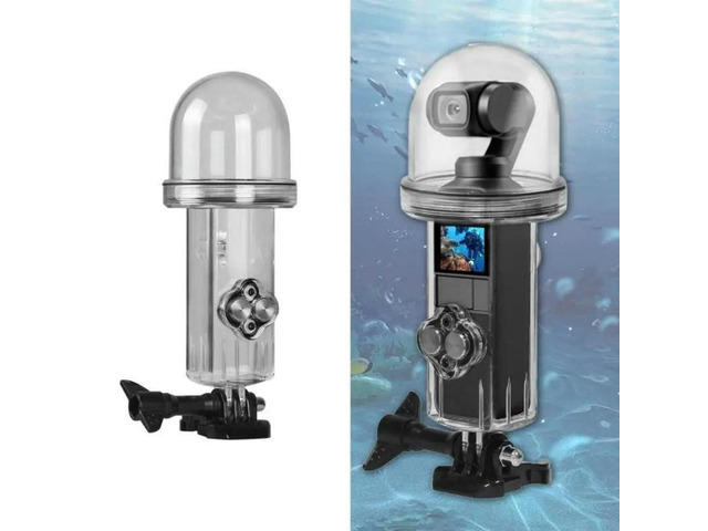FOR 60M Waterproof Box Diving Shell for Underwater Photography with Silic Case and Screw Included