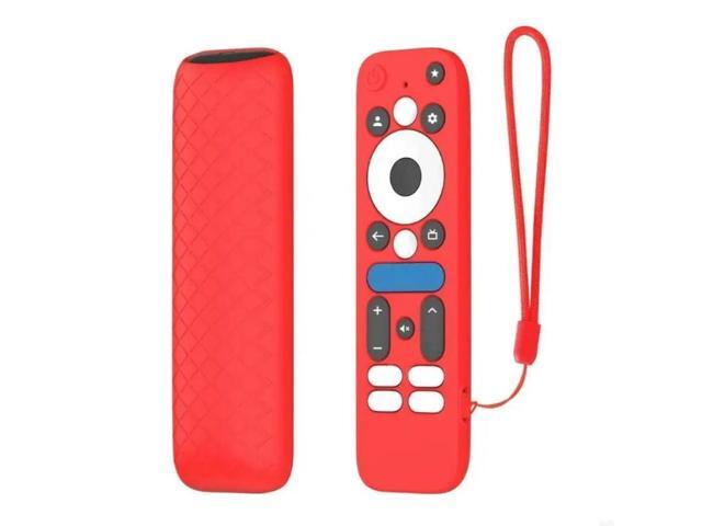 FOR AntiDrop Remote Cover Protectors for TV Box 4KPro Remote Case Textured Grip Precise Button Openings with Strap