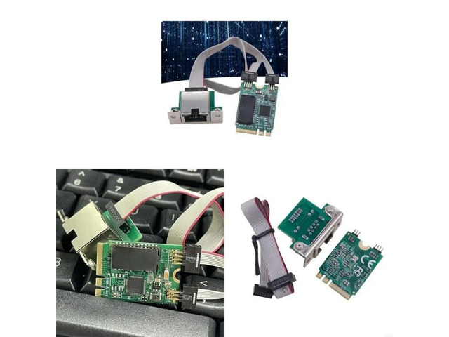 FOR M.2 A+E Networking Adapter 2.5G/1000/100Mbps Fast Transfer 2.5G Ethernet WIFI Routing Card for Gaming Videos Editing