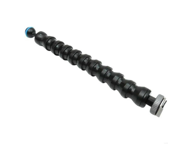 FOR 4/6/8/10 Section Flexible Adjustable Snake Arm Cold Shoe Hot Shoe Mount for Underwater Photography Alloy Construction