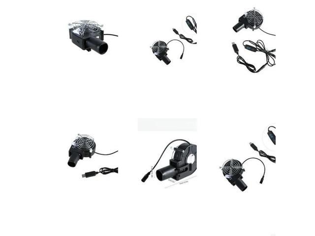 FOR Powerful USB Blower Fan 4800RPM With Long Power Cord Adjustable Speed For Convenient Use In Various Outdoor Scenario