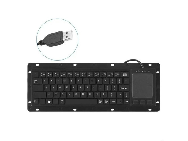FOR 1pc Industrial USB Touches Board Keyboards with's and High for and Security Systems