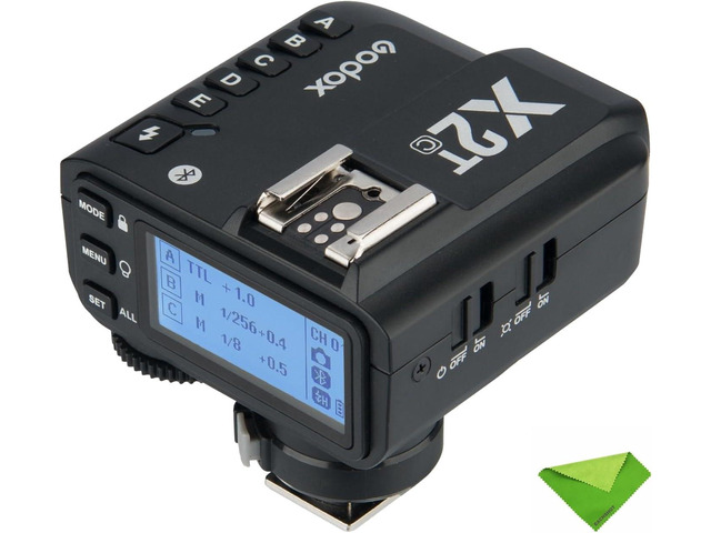Godox X2T-C TTL Wireless Flash Trigger for Canon, 1/8000s HSS Bluetooth Connection Supports iOS/Android App Controller, TCM Function, 5 Separate...