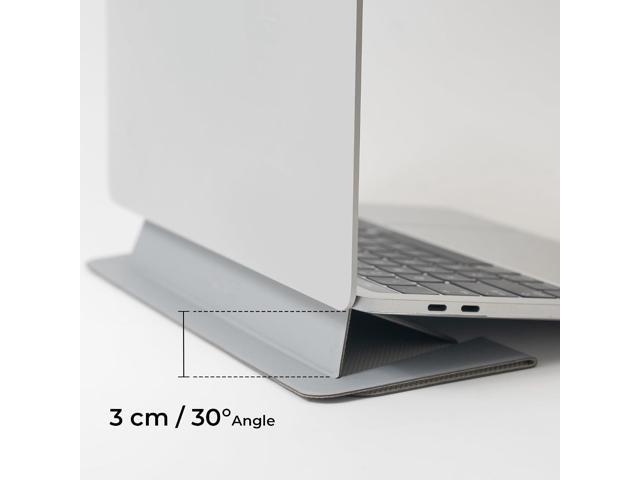 SenseAGE Laptop Stand for Desk, Office, Ergonomic Notebook Stand, Foldable & Portable Travel FlatStand, Lightweight, Anti-Slip, Compatible with...