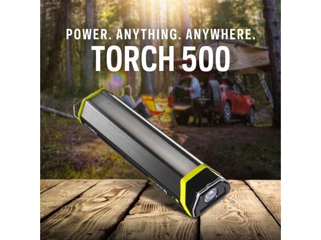 Goal Zero 500 Lumen Torch Light, Multi-Use Weatherproof LED Flashlight and Solar Lantern Portable Rechargeable Spotlight and Floodlight with...