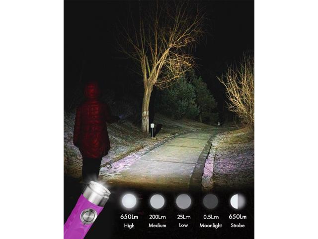RovyVon Aurora A1 G4 Rechargeable Keychain Flashlights USB C, 650lumens Bright Mini EDC Flashlight IPx6 Multi Functions Small Pocket Flashlight,...