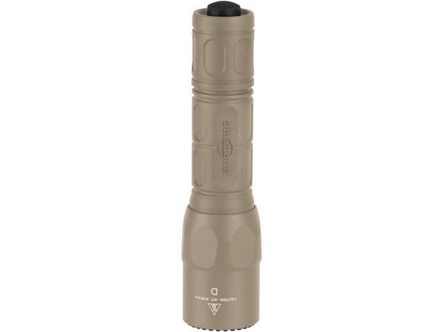 SureFire G2X Pro Dual-Output LED Flashlight with click switch, Desert Tan, Small
