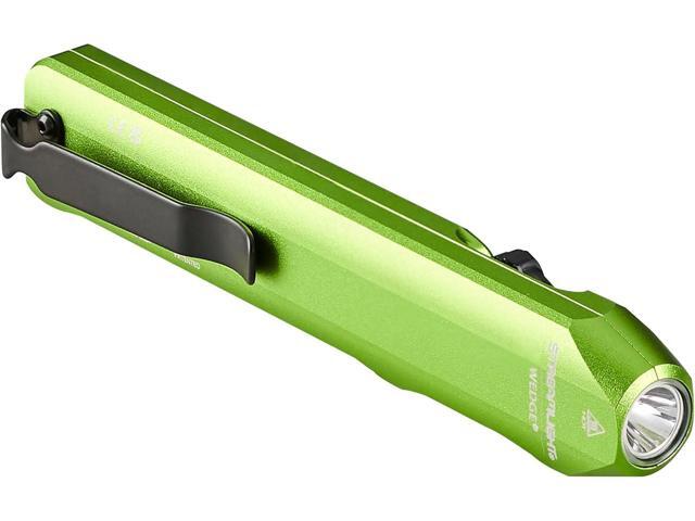 Streamlight 88821 Wedge 300-Lumen Slim Everyday Carry Flashlight, Includes USB-C Cable and Lanyard, Lime Green