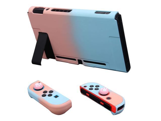COMCOOL Dockable Case for Nintendo Switch 3 in 1 Protective Cover Case for Nintendo Switch and Joy-Con Controller with Screen Protector and Thumb...