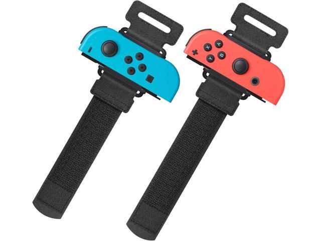 YUANHOT Wrist Bands for Nintendo Switch Just Dance 2025 2024 2023 & Zumba Burn It Up, Adjustable Elastic Straps for Switch & Switch OLED Joy Con.