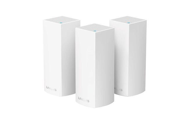 Linksys Velop Mesh Home WiFi System, 6,000 Sq. ft Coverage, 60+ Devices, Speeds up to (AC2200) 2.2Gbps - WHW0303