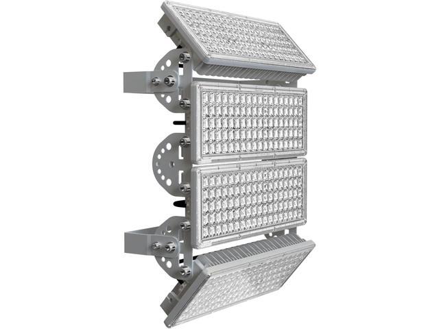Kekeou Stadium Lights Outdoor LED Flood Light 400W 56000LM 6500K Arena Field Lights Surge 6KV IP67 Waterproof Parking Lot Light Adjustable Lighting.