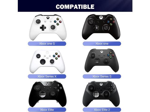 MoKo RGB Backlight Keyboard for Xbox One Controller, Xbox Series X/S, Wireless Chatpad Keypad w/ 2.4G Receiver, Xbox Accessories for Xbox One S/Elite