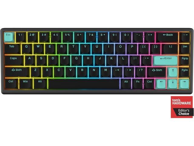 ARBITER Polar 65 - CNC Magnetic Gaming Keyboard w Rapid Trigger, Hall Effect Switches, CNC Aluminum Frame, Rapid Key, 65% Compact, Bright RGB,...