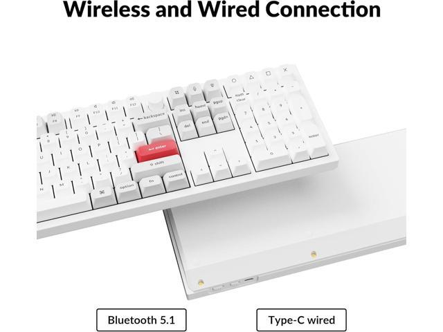 Keychron Q6 Pro Full Aluminum RGB Wireless/Wired Custom Mechanical Keyboard for Mac Windows Linux, Full-Size QMK/VIA Programmable Knob KSA...