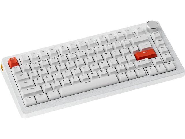 DrunkDeer A75 Pro Rapid Trigger Keyboard, Esports Gaming Keyboard, Magnetic Switch - Last Win Mode - Adjustable Actuation, ANSI 75% Design with...