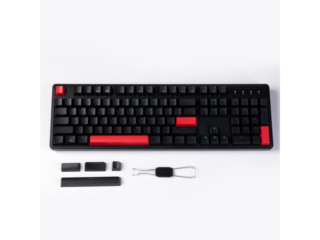 X3 Wired Mechanical Gaming Keyboard, 100% Layout with QMK/VIA Programmable Keyboard, Brown SwitchRed Backlit for Windows