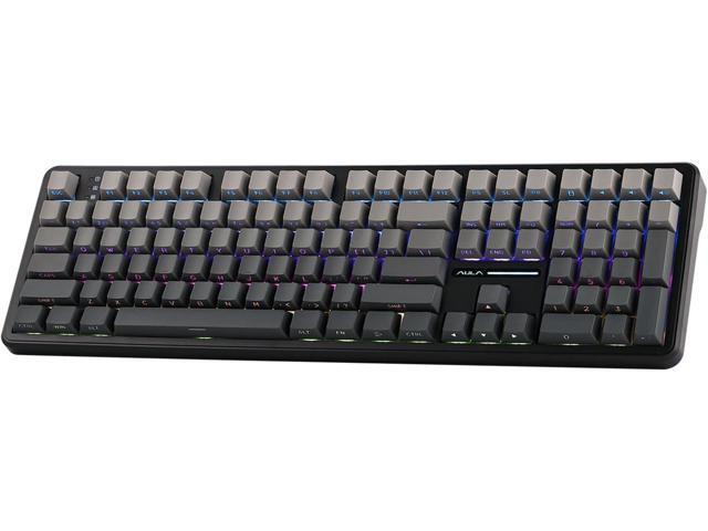 EPOMAKER Aula F108 Wireless Gaming Keyboard, Full Size Mechanical Keyboard with 4000mAh Battery, 108 Hot-Swappable and Programmable Keys, RGB...