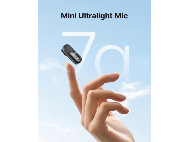 BOYA Magic Wireless Mini Microphones for iPhone 15-16/Android, 4 Form-in-1 Mic, 7g Lightweight, AI Noise Reduction, 48kHz/24bit, APP Control, 328ft...