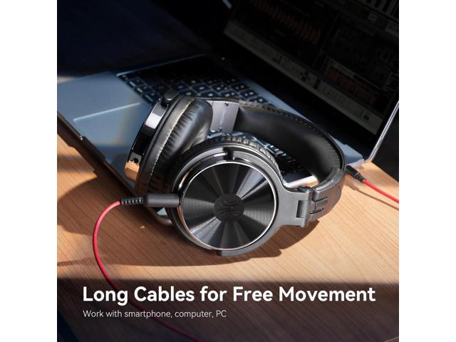 OneOdio Wired Over Ear Headphones Hi-Res Studio Monitor & Mixing DJ Stereo Headsets with 50mm Drivers and 1/4 to 3.5mm Jack for AMP Computer...