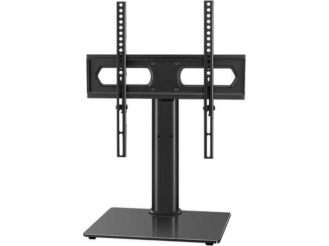 KKTONER Universal TV Stand Table Top TV Stand for 27 to 65 inch Height Adjustable TV Stand Mount with Tempered Glass Base LED tvs Max VEAS 400mm...