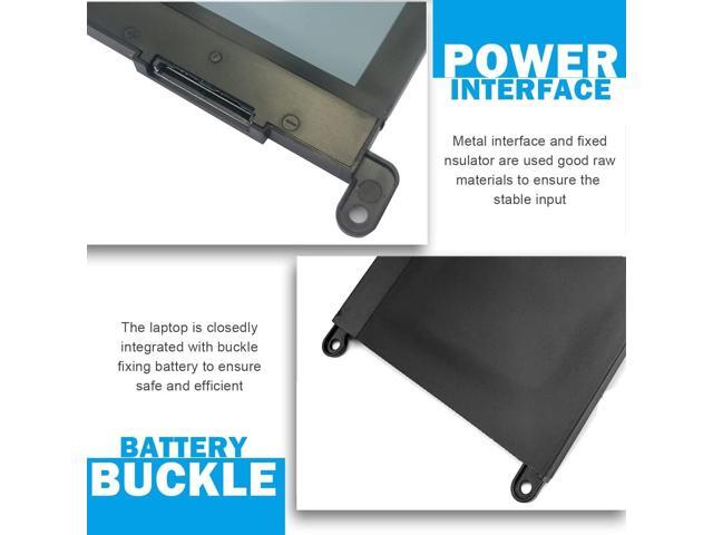 WDX0R Battery for Dell Inspiron 7573 5570 5378 5565 5567 7378 7579 5379 5368 5578 5579 5765 5767 5775 7368 7560 7570 7569 5568 5770 7375 P69G P66F...