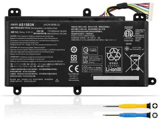 ANTIEE AS15B3N Laptop Battery for Acer Predator 15 G9-591 G9-591G G9-592 G9-592G G9-593 Predator 17 G5-793 G9-791 G9-791G G9-792 G9-792G G9-793...