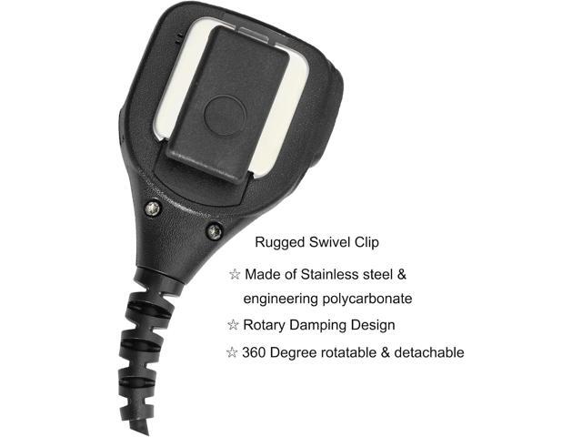 Amasu XPR3300 XPR3500e Remote Speaker Microphone Shoulder Mic for XPR3000 XPR3300e XPR3500 XPR3000e DP2000 DP2400 DEP XIR PMMN4075 PMMN4076 PMMN4071A