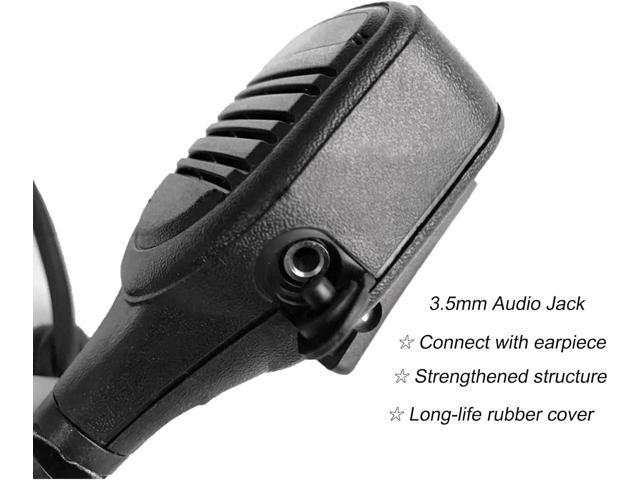 Amasu XPR3300 XPR3500e Remote Speaker Microphone Shoulder Mic for XPR3000 XPR3300e XPR3500 XPR3000e DP2000 DP2400 DEP XIR PMMN4075 PMMN4076 PMMN4071A