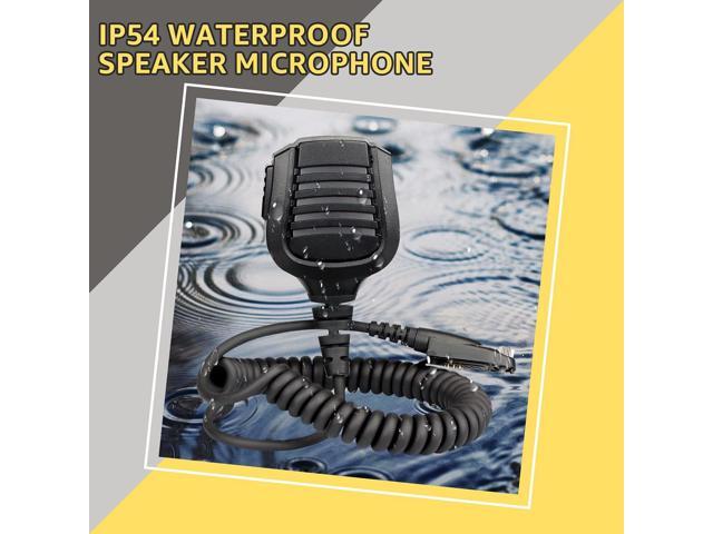 Retevis RT29 Ailunce HD2 Shoulder Speaker Mic, IP54 Waterproof Original Microphone, Compatible RT29 RT48 NR30 RB23 Ailunce HD1 HD2 HA1G Motorola...