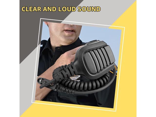 Retevis RT29 Ailunce HD2 Shoulder Speaker Mic, IP54 Waterproof Original Microphone, Compatible RT29 RT48 NR30 RB23 Ailunce HD1 HD2 HA1G Motorola...