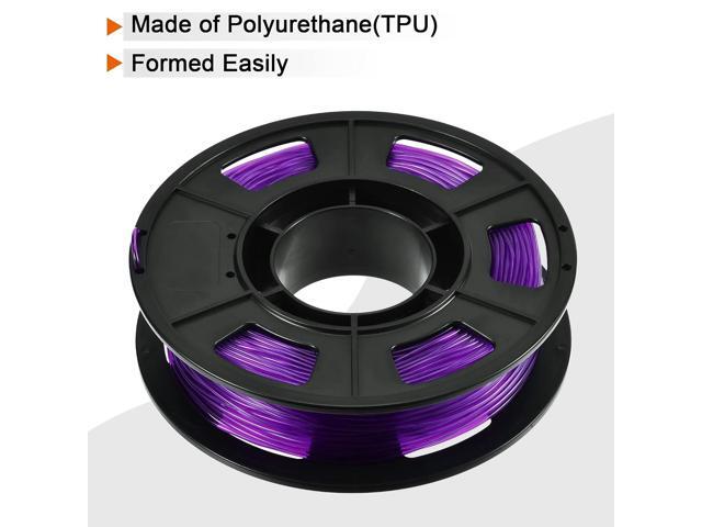 MECCANIXITY 1.75mm Filament TPU Purple 0.25KG Dimensional Accuracy +/- 0.05mm for 3D Printer
